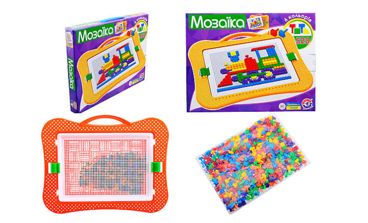Мозаика-8 Технокомп 528 деталей (10) 3008