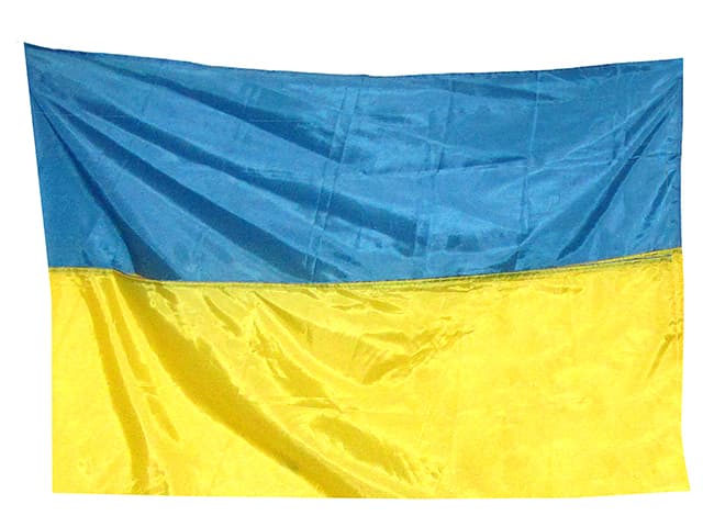 Прапор України 133х94см нейлон (1) (10) (20)