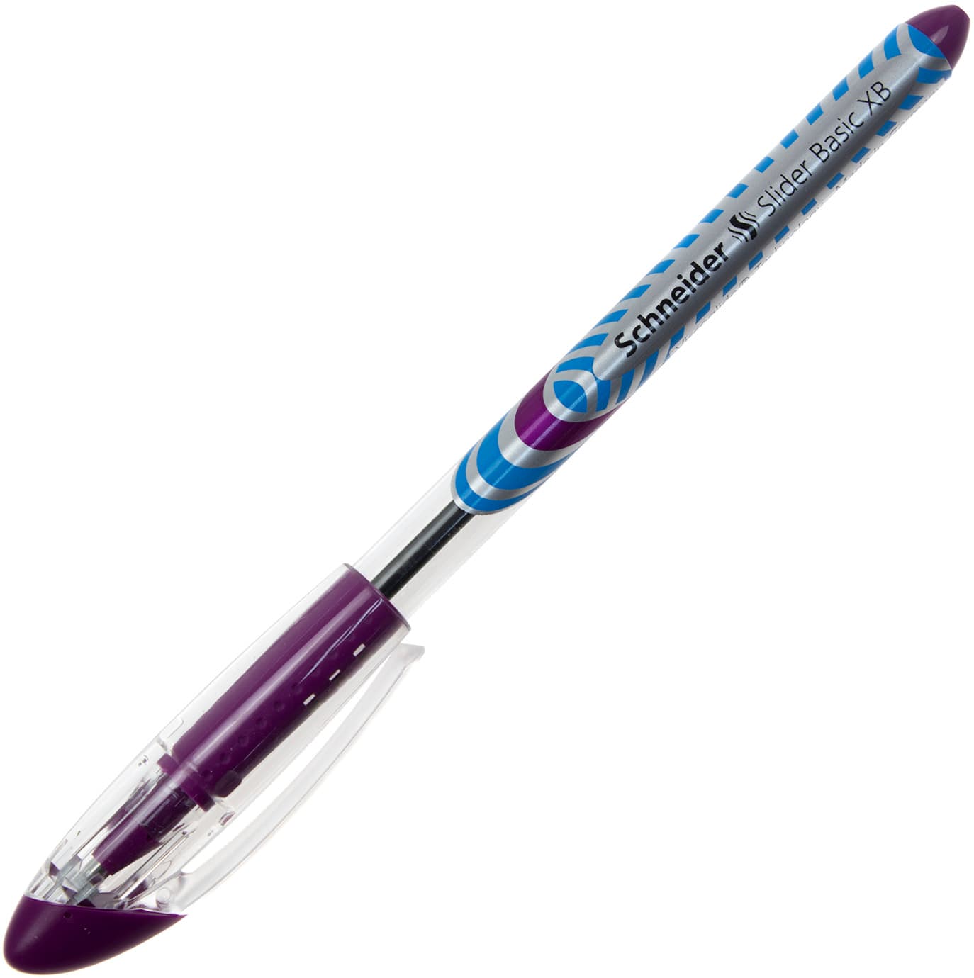 Ручка масляная шариковая Schneider Ballpoint pen Slider Basic XB фиолетовая 151208