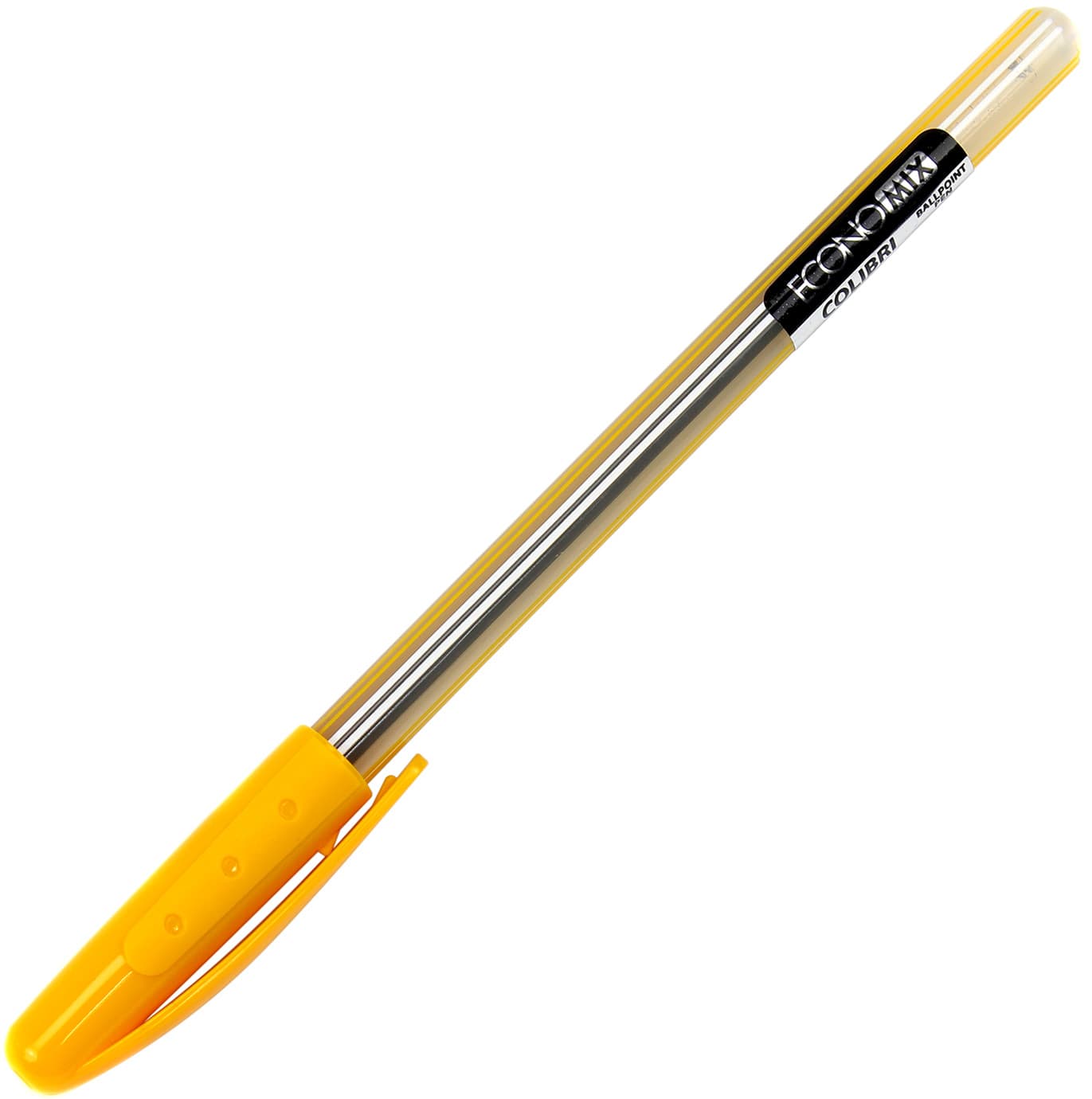 Ручка масляная шариковая Economix Colibri 0,7 мм синяя (50) E10237