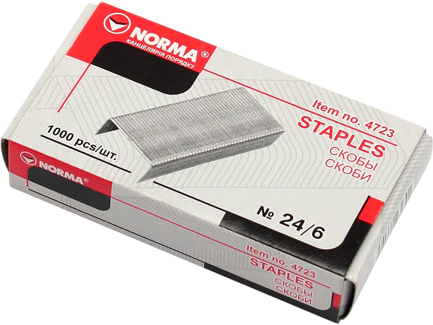 Скобы Norma 1000 шт 24/6 (10) 4723/04030250