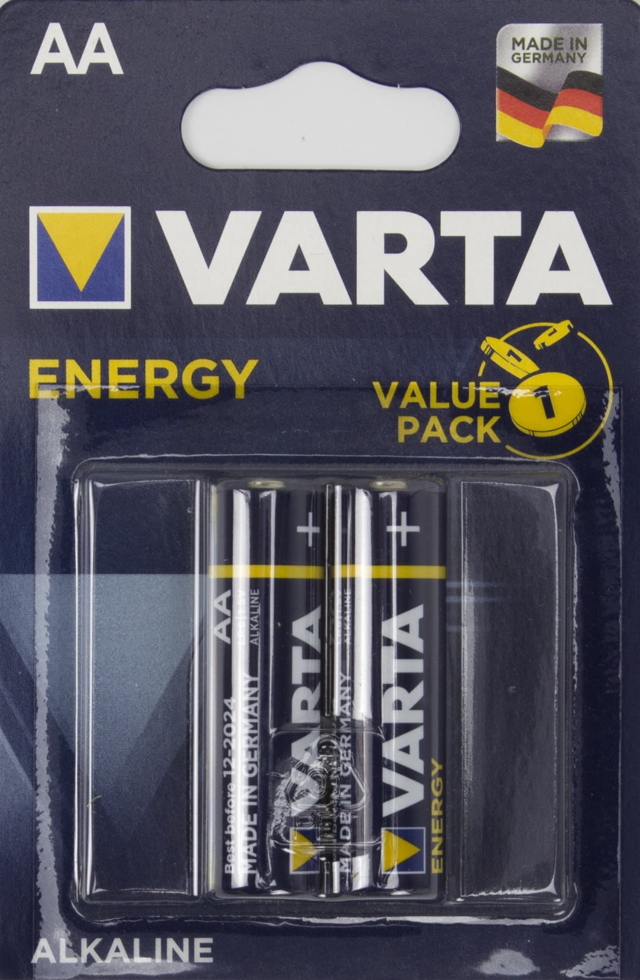 Батарейки Varta energy LR-06 блистер 2 шт (20)