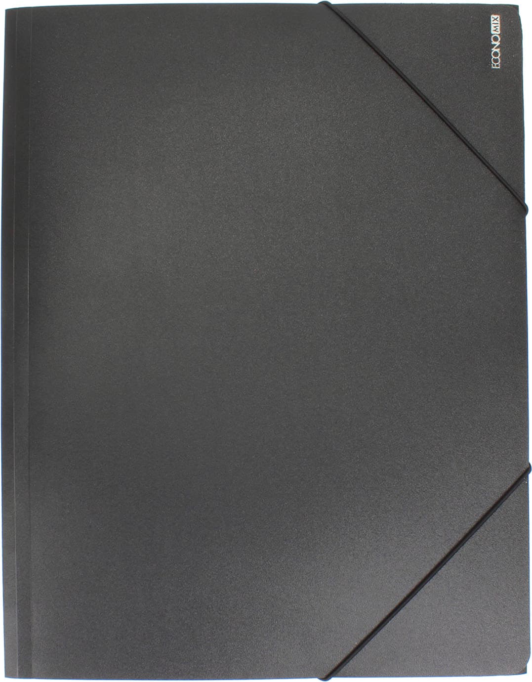 Папка на резинці для документів Economix А3 пластикова чорна (1) (10) E31629-01