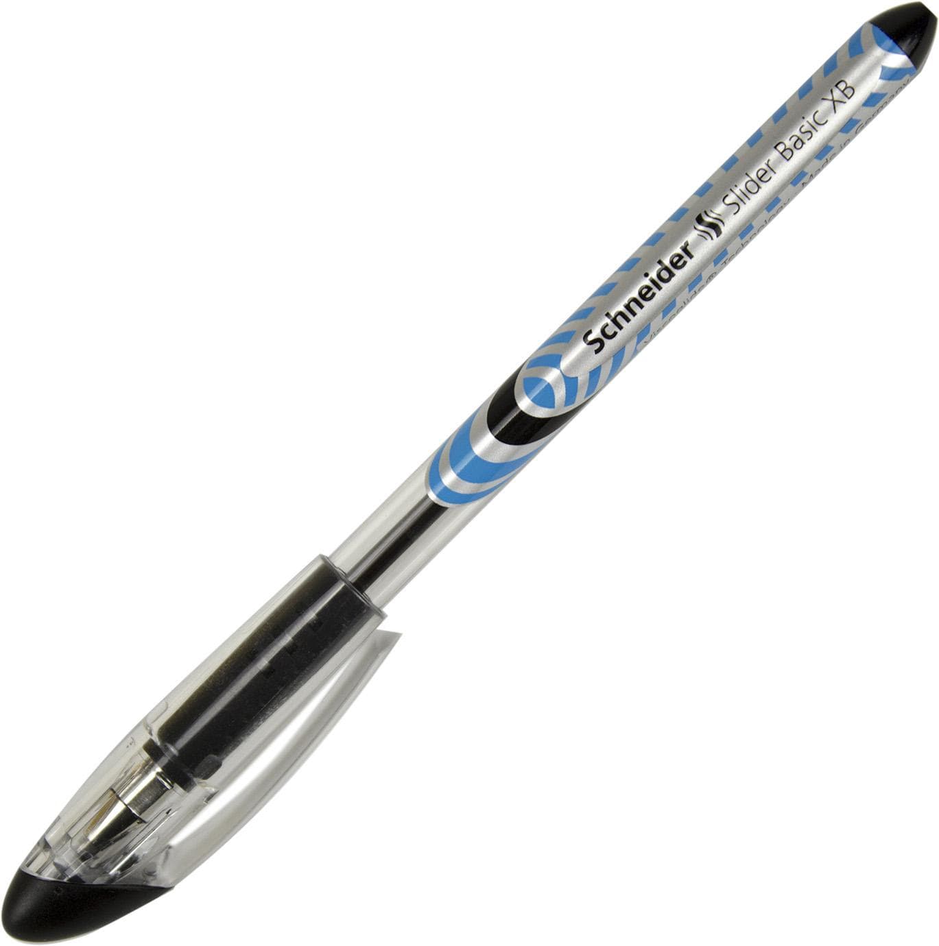 Ручка масляная шариковая Schneider Ballpoint pen Slider Basic XB черная 151201