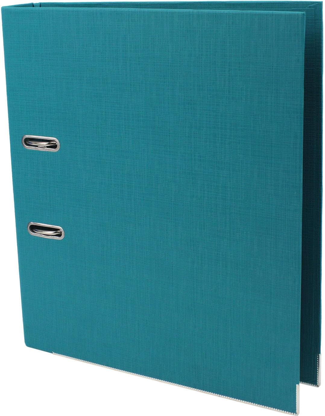 Папка-реєстратор А4 Axent 5 см Prestige+ двостороння PP темно-бірюзова зібрана (1) (25) 1721-31С-А