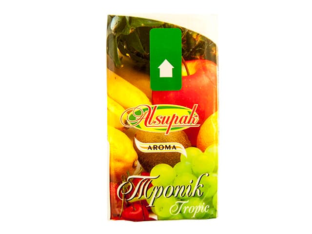 Платочки бумажные Alsupak Тропики (10) (160)