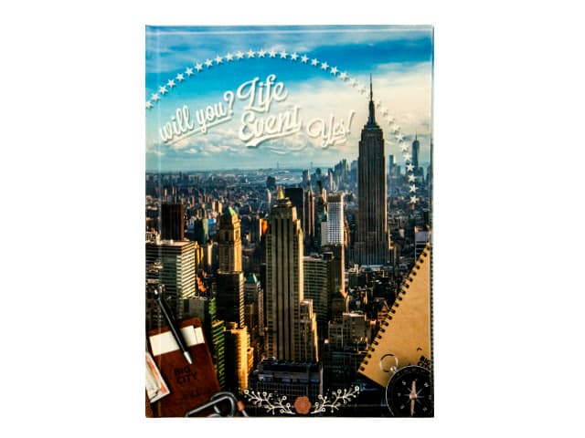 Блокнот Рюкзачок А5 64 аркуші клітинка тверда обкладинка ТП-22