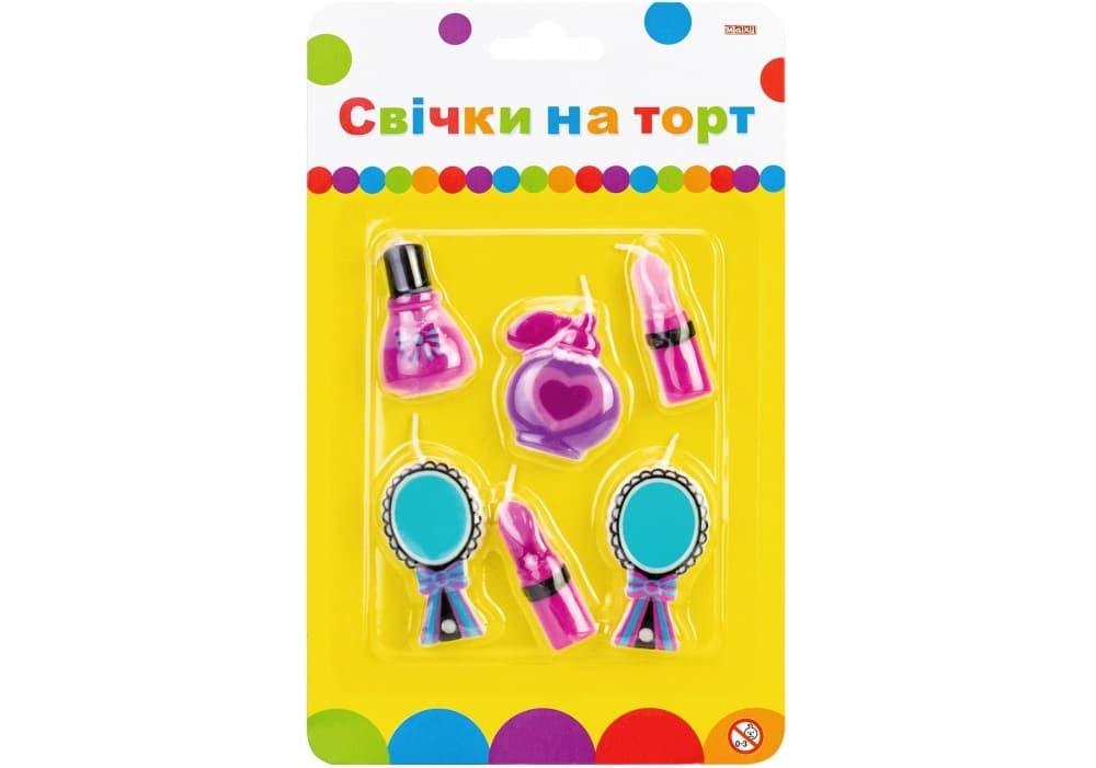 Набір свічок Мейкап 6 шт (24) MX624031
