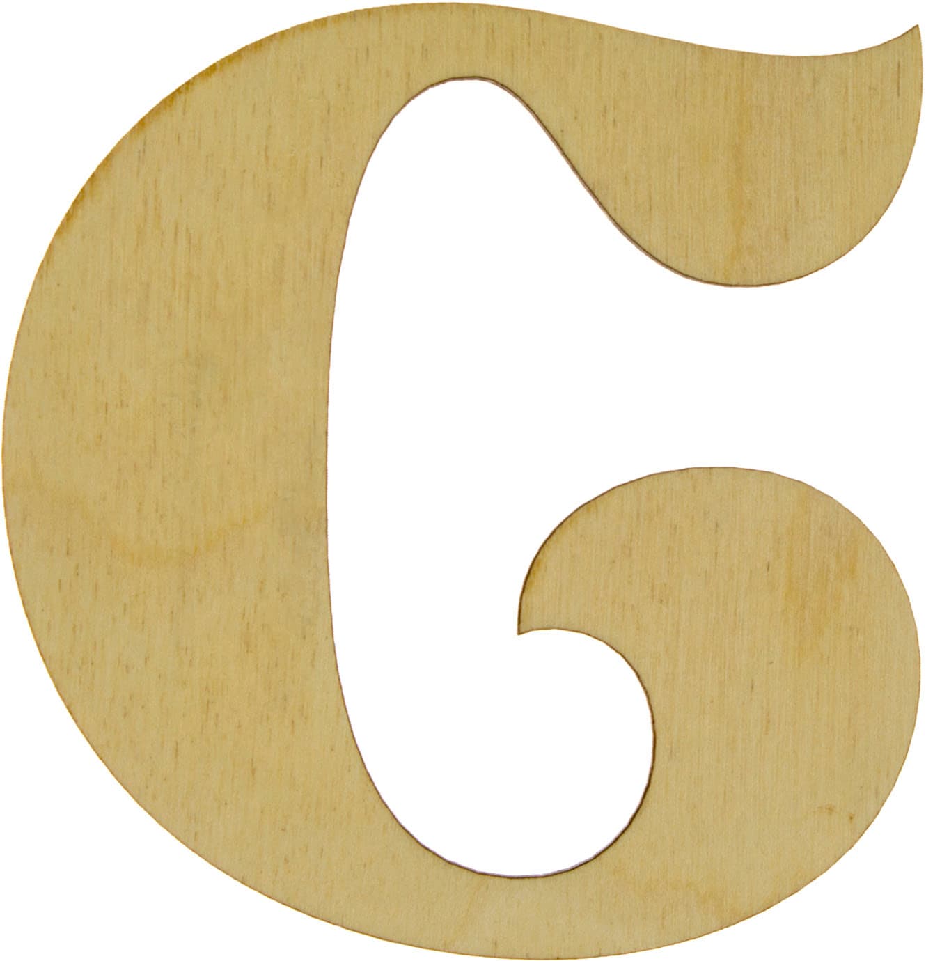 Заготовка фанера літера англійська C h10см (5)