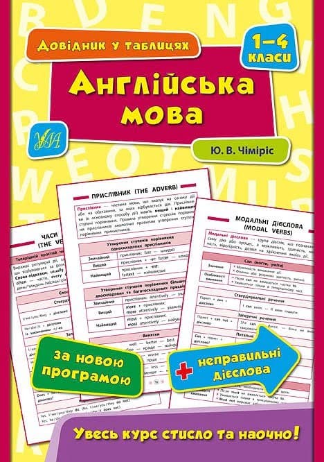 Книга Справочник в таблицах. Английский язык.1-4 классы А5  4320