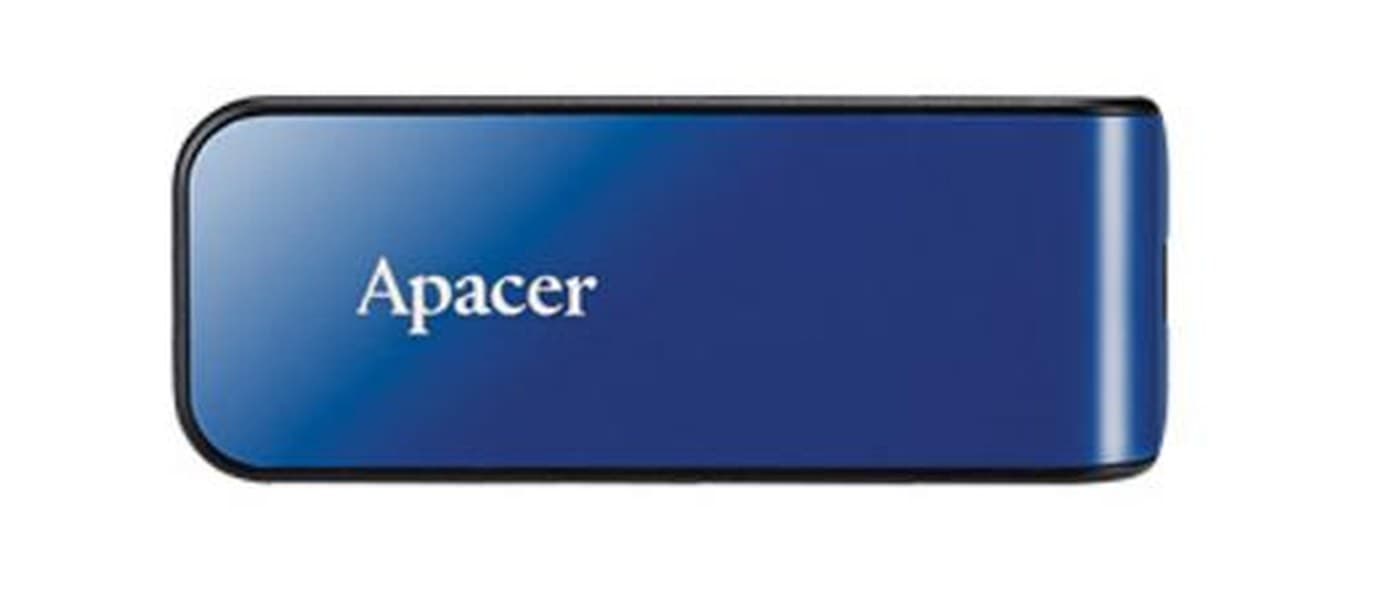 Флеш-пам'ять 64 GB Apacer AH334 USB 2.0 blue №0684