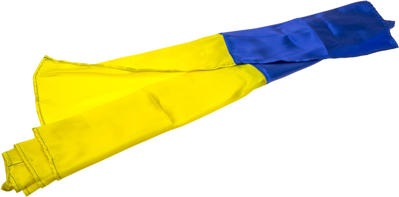 Прапор Україна 140х90 см атласний (1) №782012