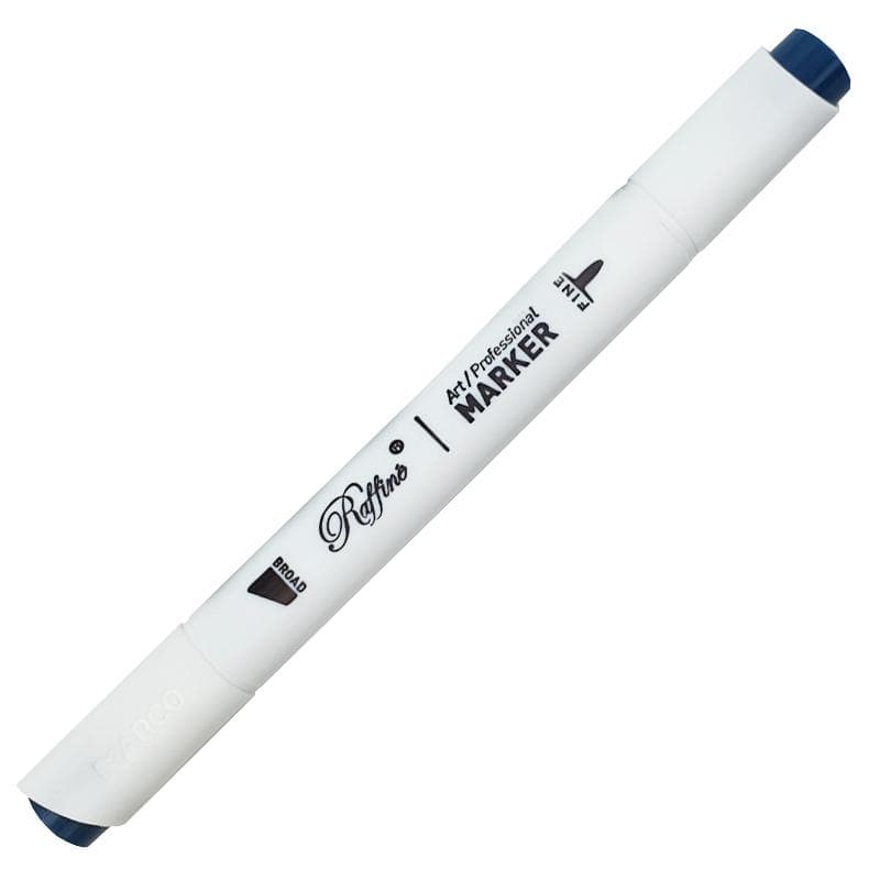 Маркер-скетч двостор. "Marco" Blue black №7800-6CD/B258(6)