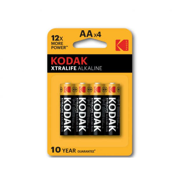 Батарейки Kodak Xtra Life LR-06/блістер 2шт(20)(1000)