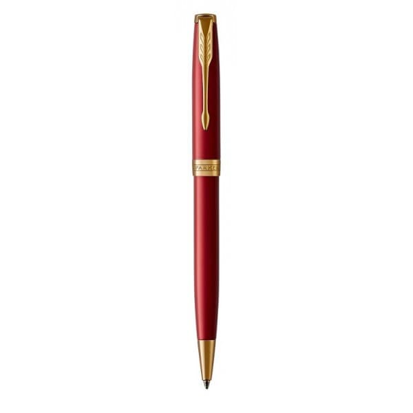 Ручка кулькова Parker Sonnet 17 Intense Red позолота №86232