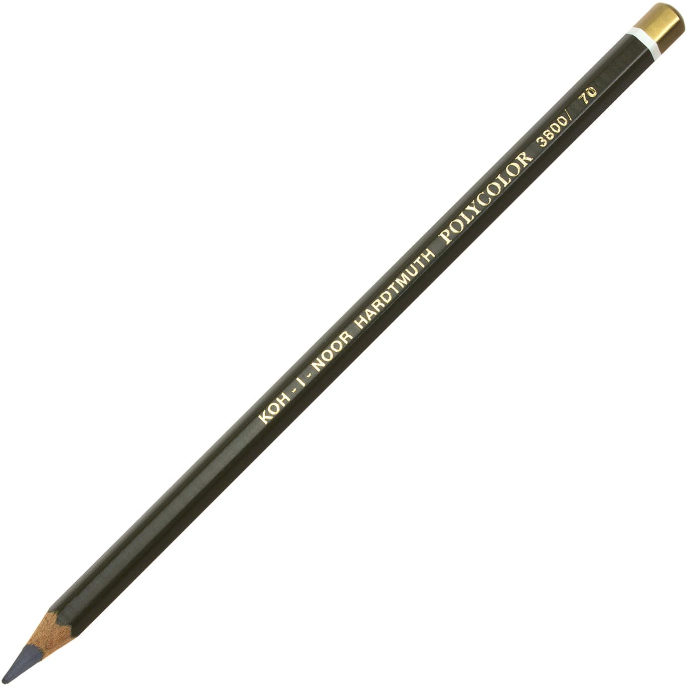 Карандаш цветной Koh-i-noor Polycolor художественный grey / темно-серый (12) 3800 / 70