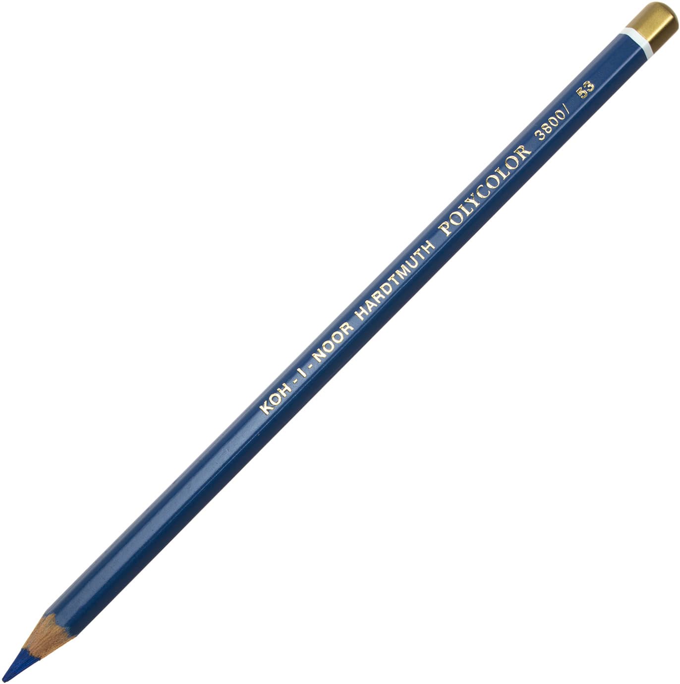 Карандаш цветной Koh-i-noor Polycolor художественный phthalo blue / фталоциановый синий (12) 3800 / 53