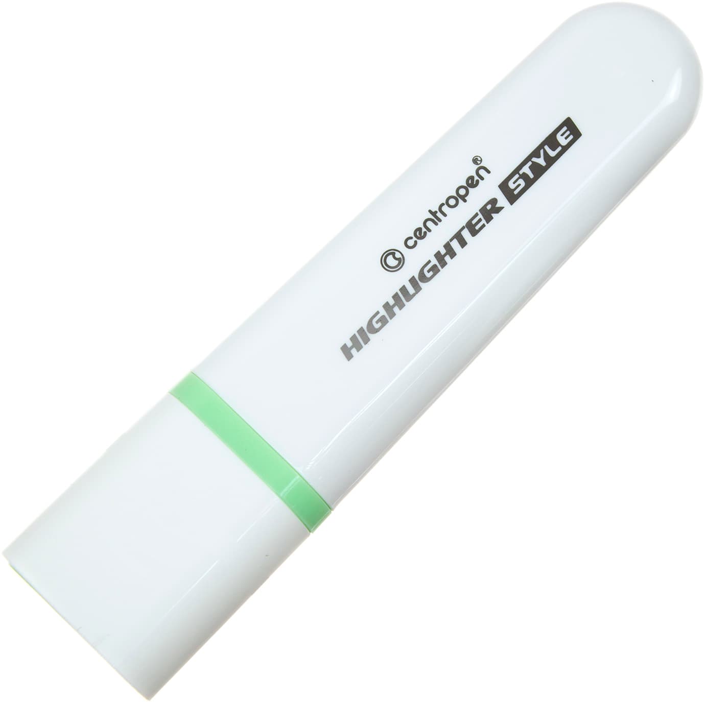 Текстмаркер Centropen клиновидный Highlighter Style 1-4,6 мм пастель зеленый (10) 6252 / 60/7739