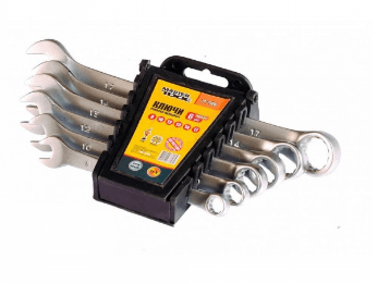 Набір ключів комбінованих Master Tool 6 шт 8-17 мм №71-2106