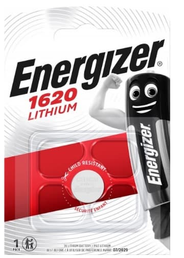 Батарейка Energizer Lithium CR1620 / 1bl (10)