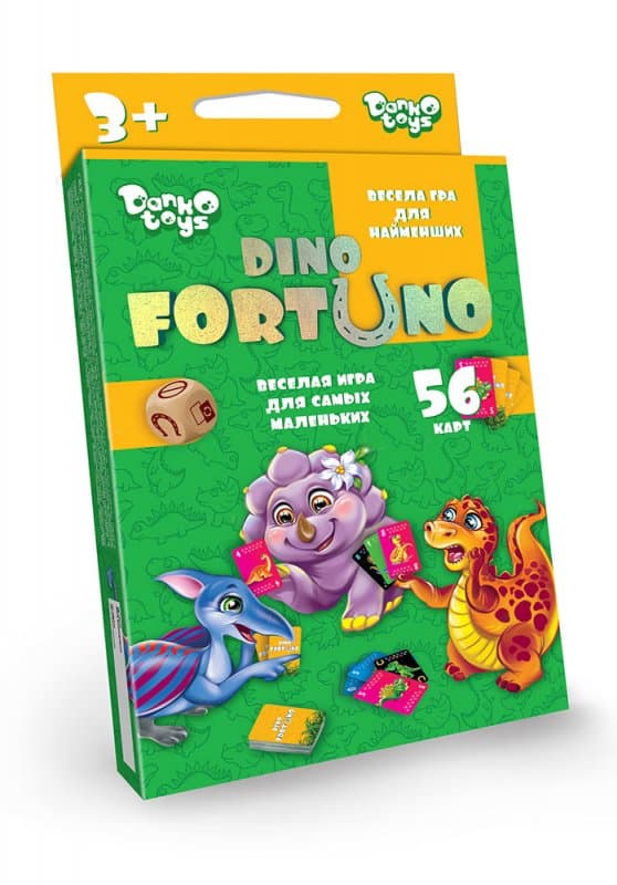 Гра Dino Fortuno розвиваюча DankoToys (32) UF-05-01