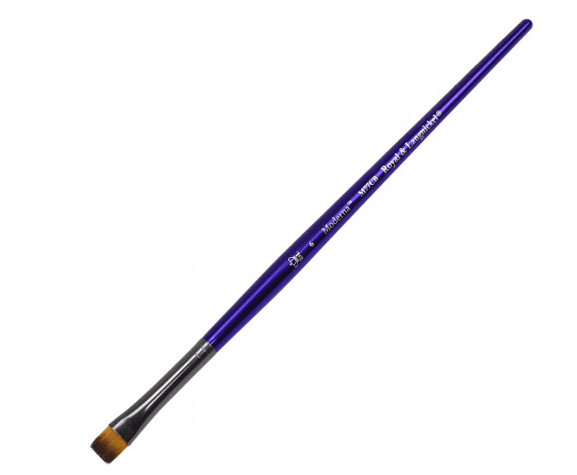 Пензлик Royal&Langnickel 6 синтетика/плоский арт. M77CB-6