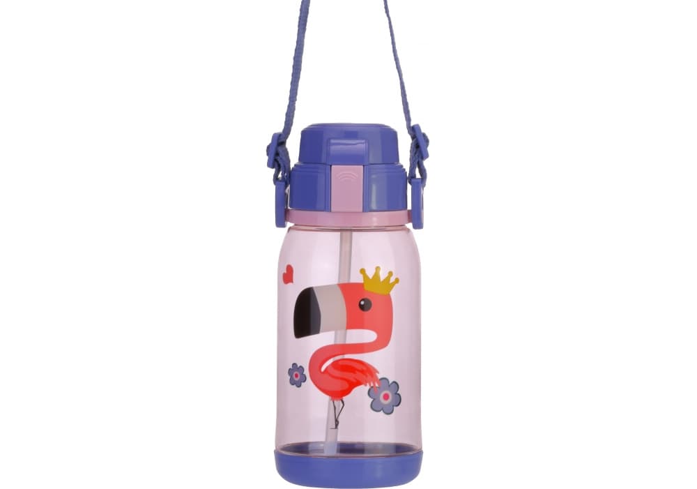 Пляшка для води тританова CoolForSchool 650 мл Zebra червона №CF61300