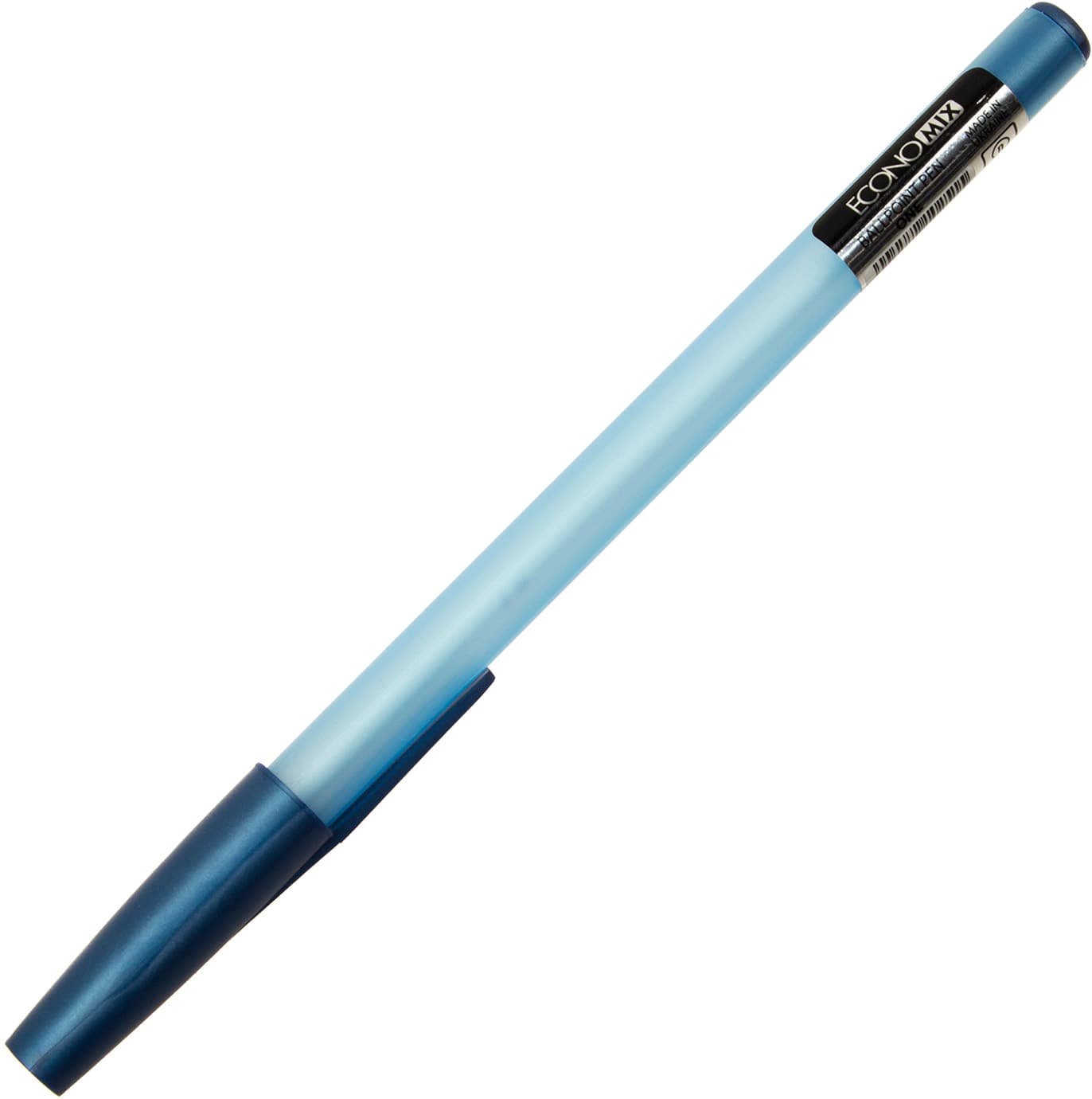 Ручка масляная шариковая Economix One 0,7 мм синяя (50) E10251