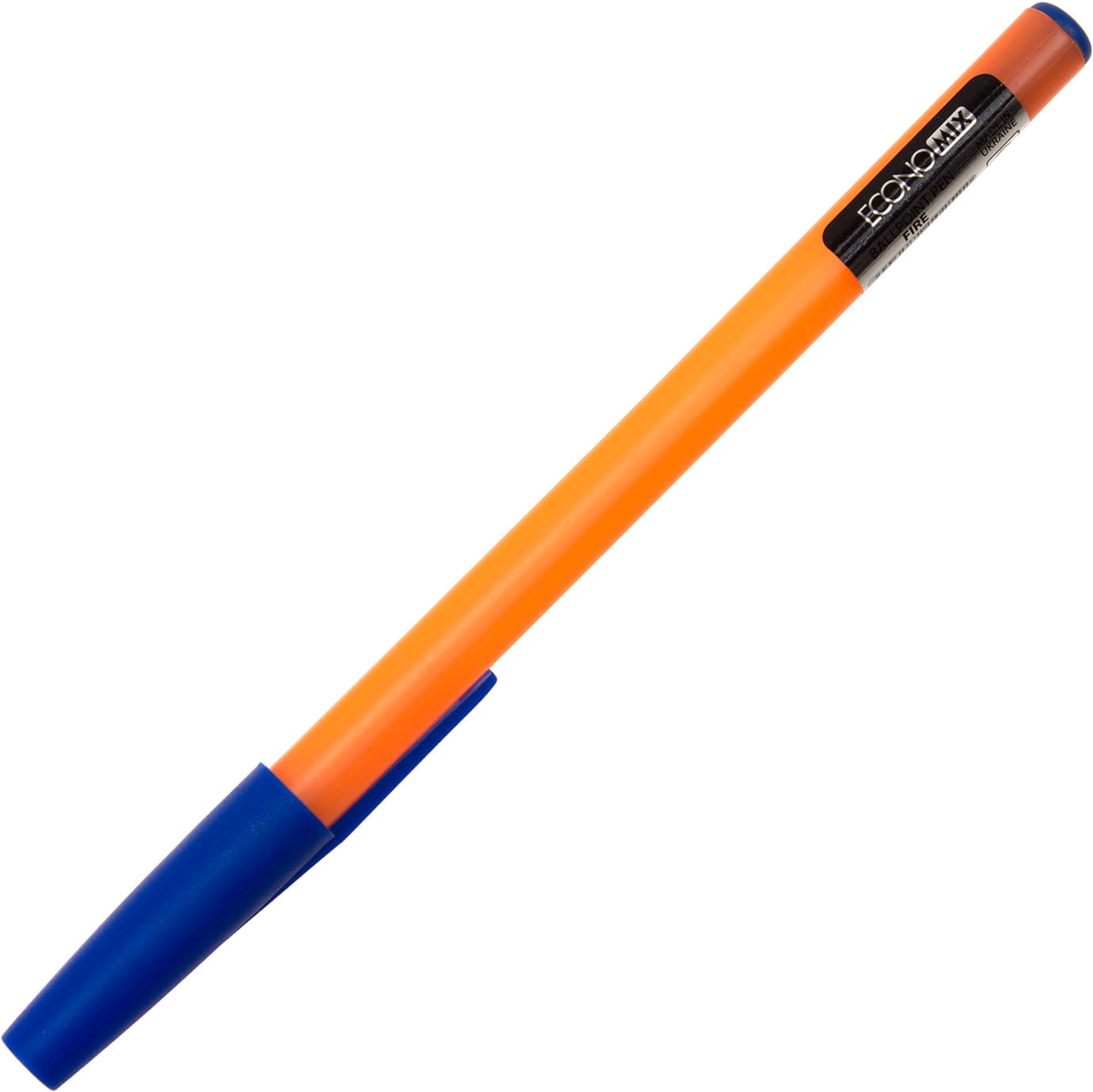 Ручка масляная шариковая Economix Fire 0,7 мм синяя (50) E10252