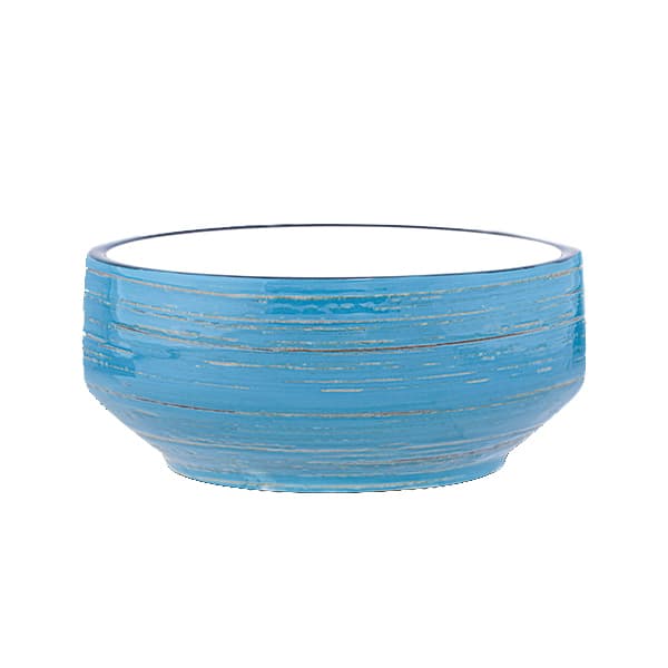 Бульйонниця керамічна Spiral Blue 400 мл Wilmax (3) (36) №WL-669638/6384