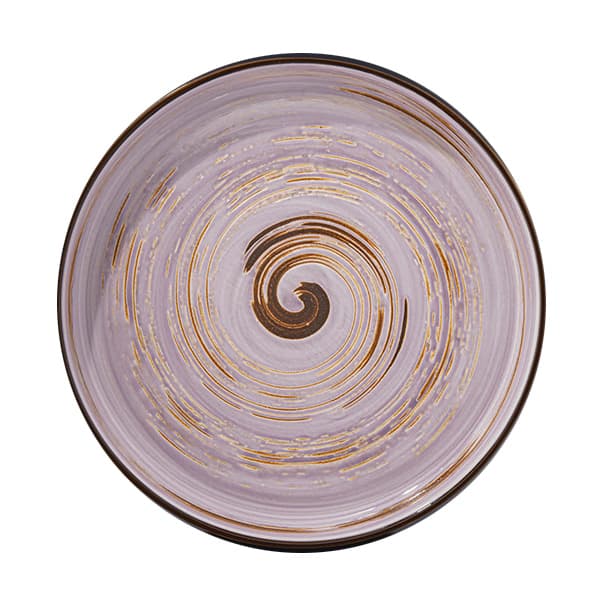 Тарелка керамическая Spiral Lavander 23 см Wilmax (3) (24) №WL-669719/7190