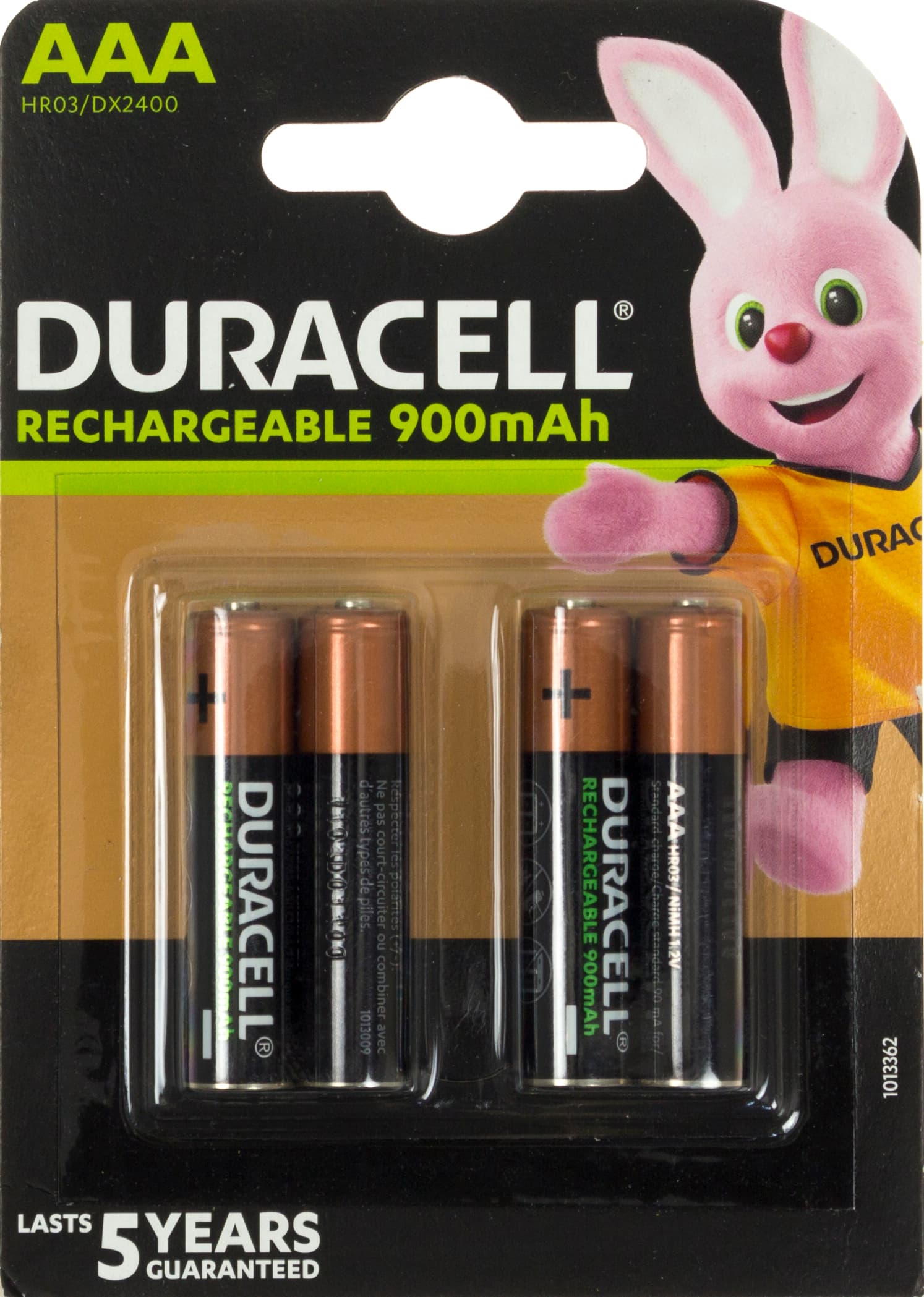Акумулятори Duracell ready Ni-Mh (R-03,900mAh)/блістер 4шт (10)