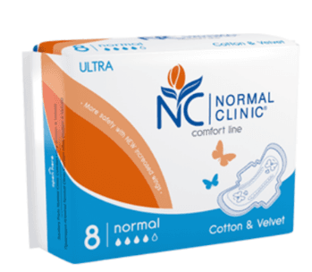 Прокладки ежедневные Clinic Comfort cotton&velvet 8 шт (24) №NCF06B/2888