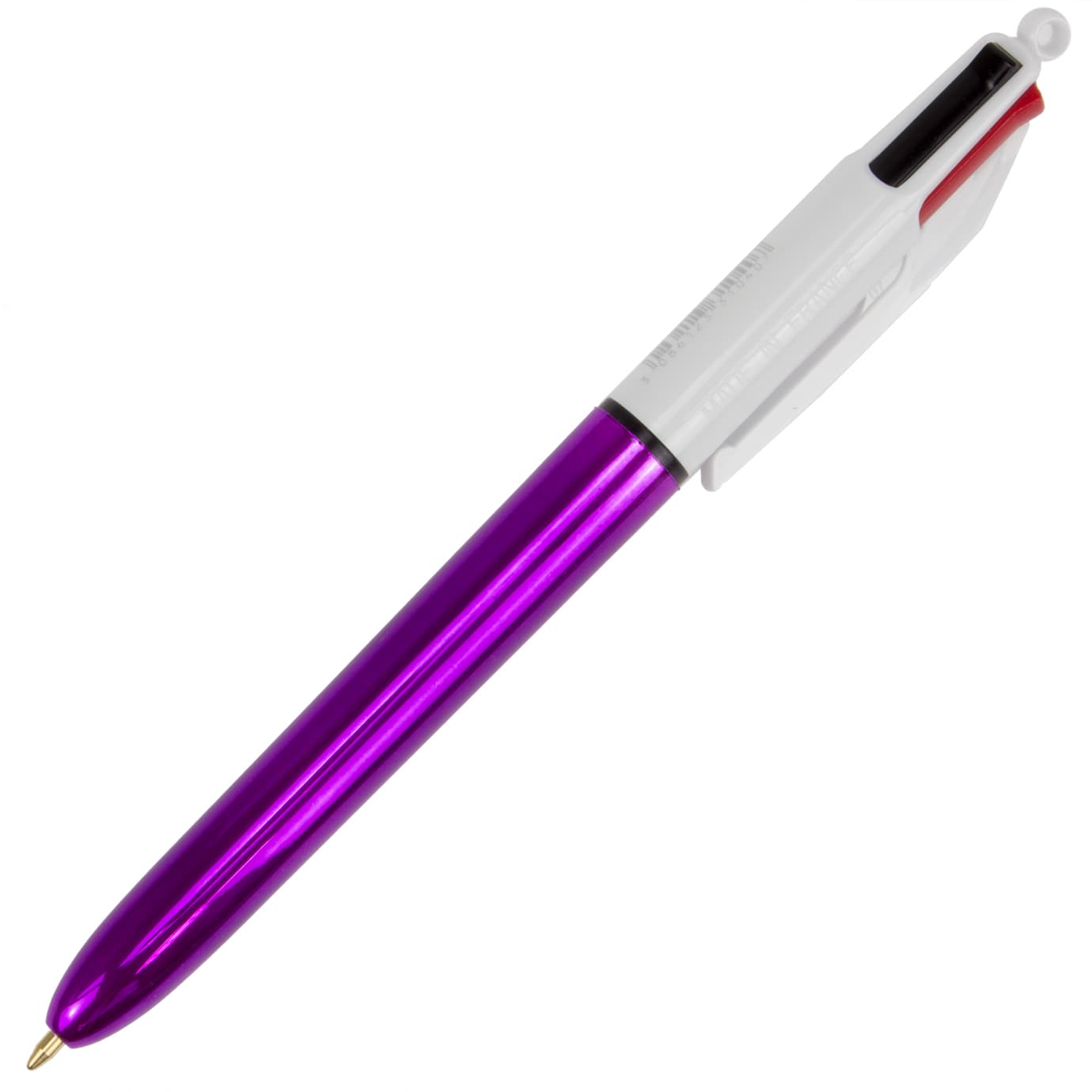 Ручка авт. шарик. "Bic" №bc951351/982876 Шайн 4в1 фиолетовая(12)