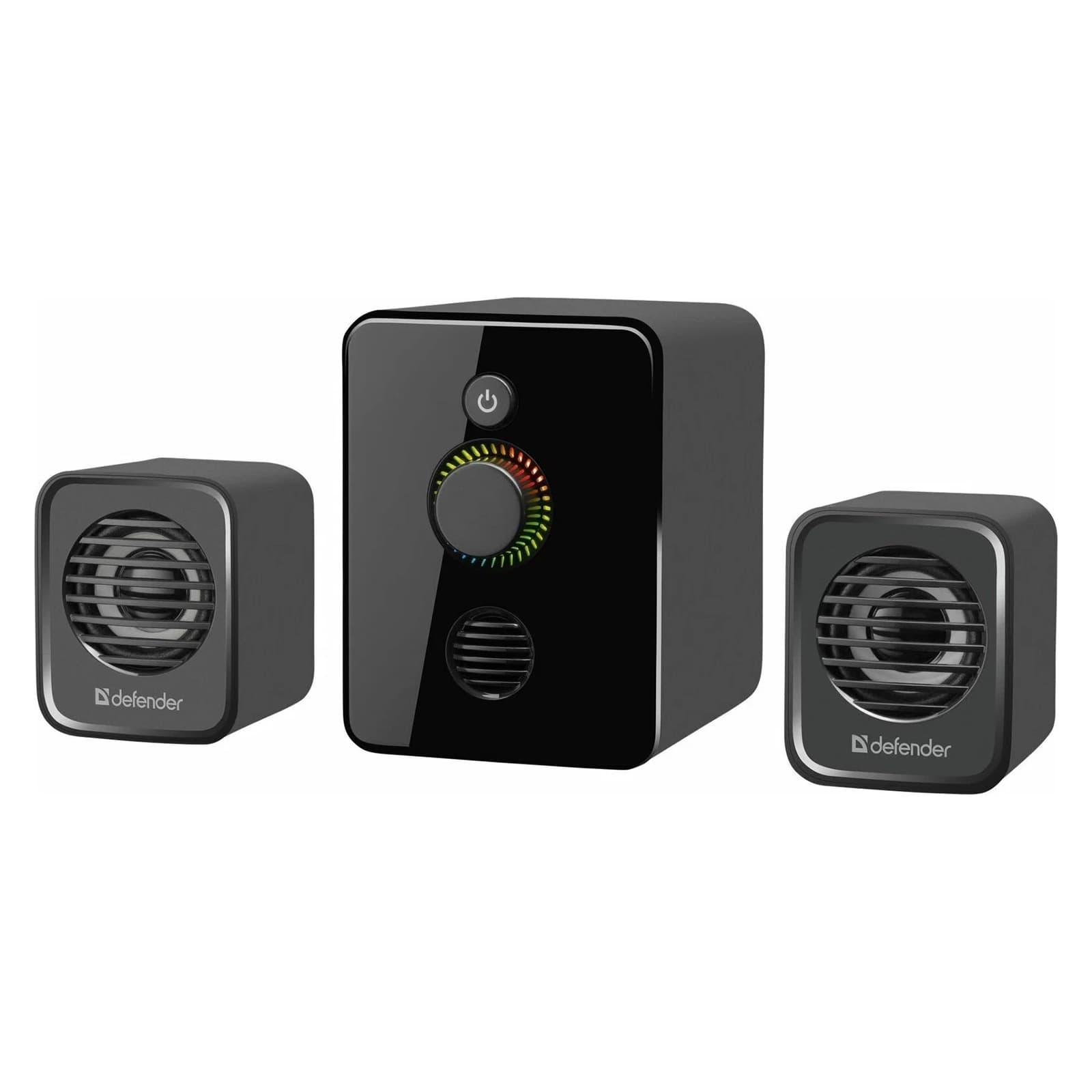 АС 2.1 Defender V12 11Вт USB black №65212