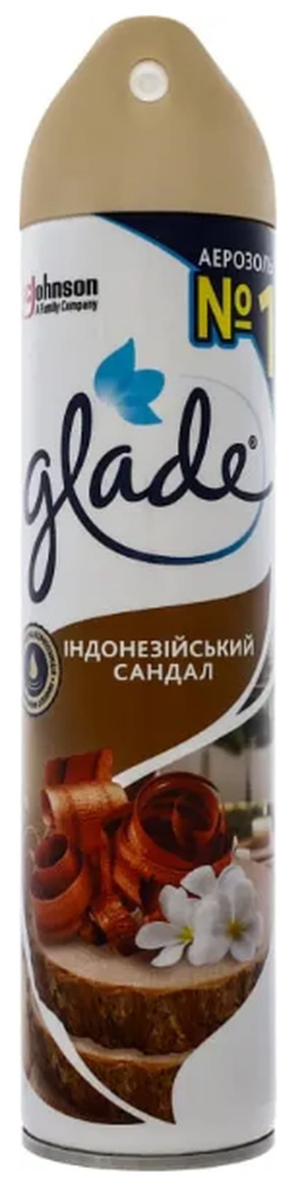 Освіжувач повітря "Glade" 300мл Індонезійський Сандал/Нідерланди/(12)