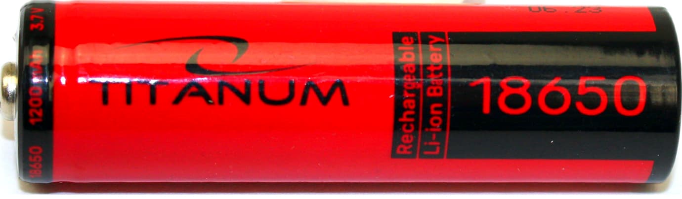 Акумулятор Titanum Li-ion 18650,1200mAh