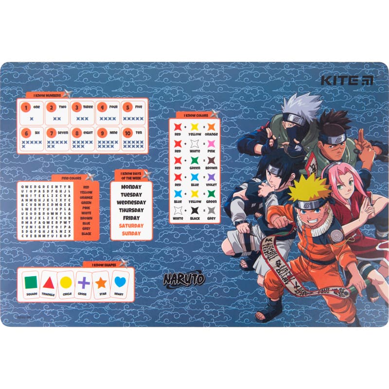 Подкладка для стола "Kite" №NR23-207 Naruto (42,5х29cм) PP(10)