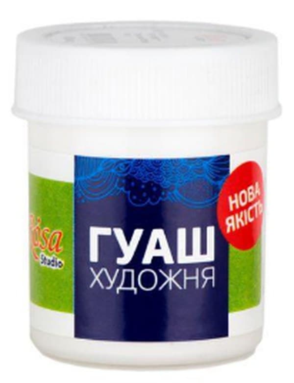 Гуашевая краска "Rosa Studio" белила титановые 40мл №324901(70)
