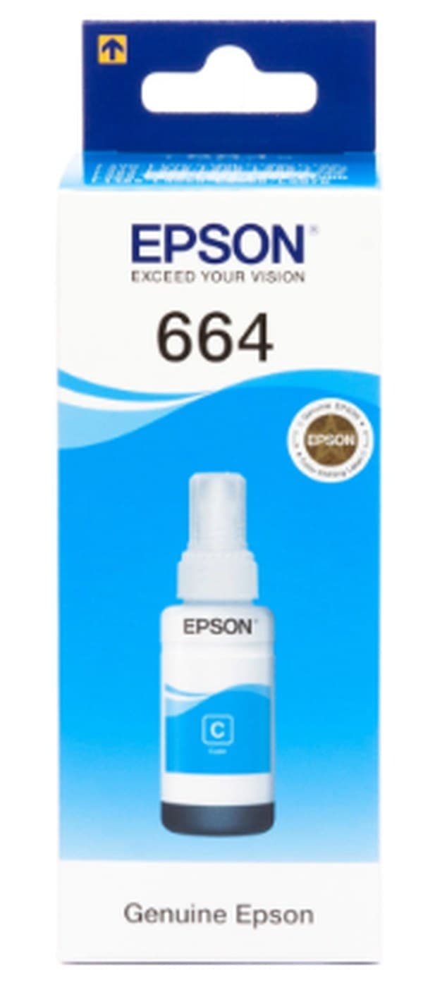 Чернила Epson L100/L200 70мл cyan №664/C13T66424A