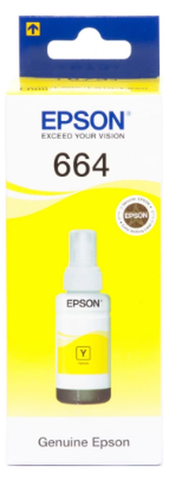 Чернила Epson L100/L200 70мл yellow №664/C13T66444A
