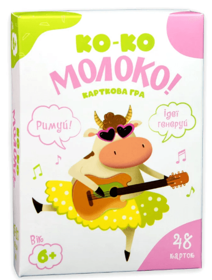 Гра "Ко-Ко. Молоко" №30386/Strateg/(40)