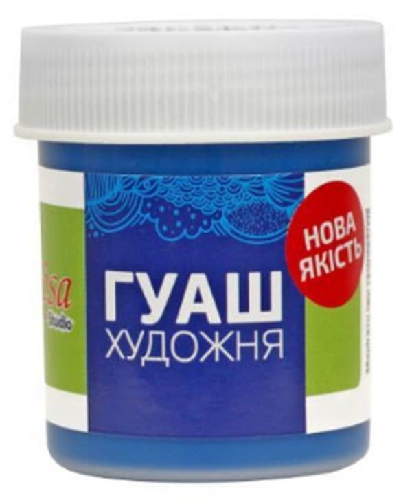 Гуашева фарба "Rosa Studio" синя 40мл №323929(70)