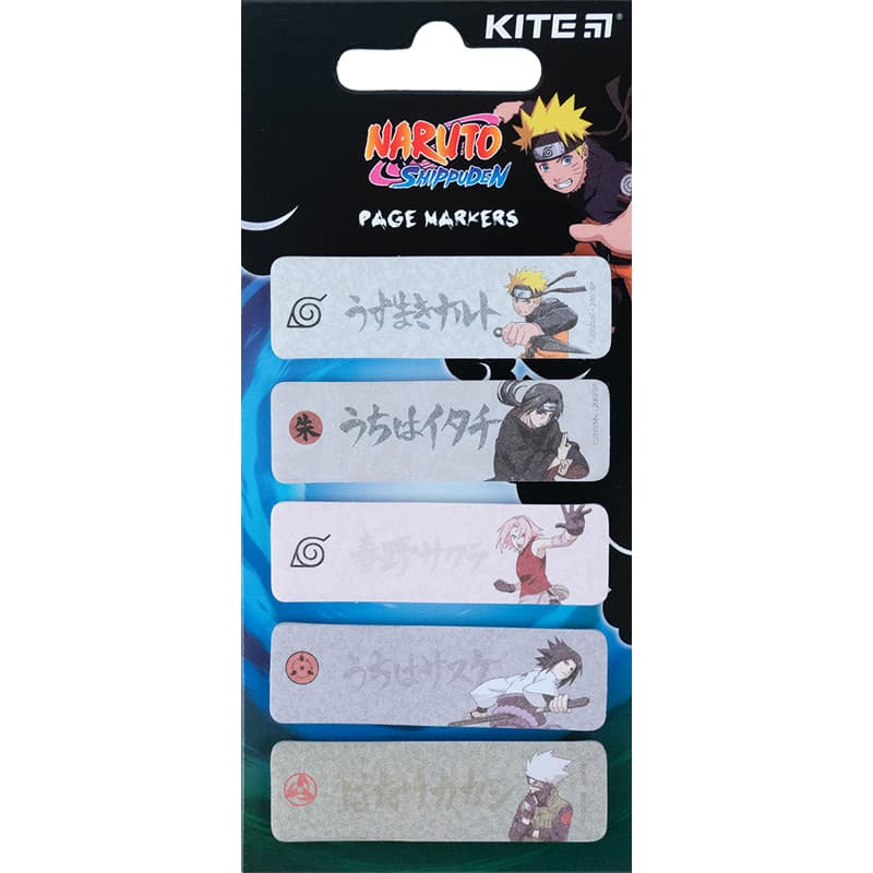 Стикеры-закладки "Kite" №NR23-480 Naruto 100шт(40)