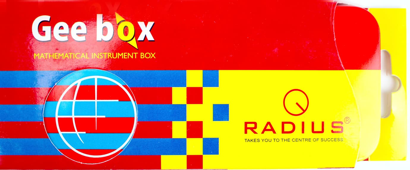 Готовальня "Radius" Gee Box 9предм.№7869(12)(72)