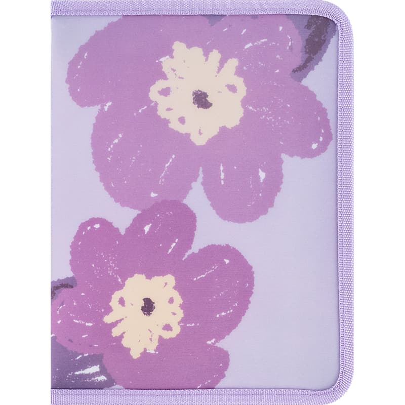 Папка "Axent" А5+ №1805-38-А Lavender-3 объёмная,на молнии(12)