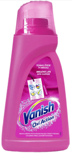 Чистящий засіб для тканин "Vanish Pink" (рідкий) 1л(12)