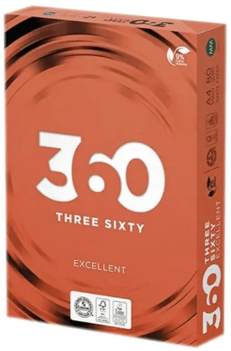 Папір офісний А4 "360 Excellent" 80г/м2 A (500арк)(5)(200)