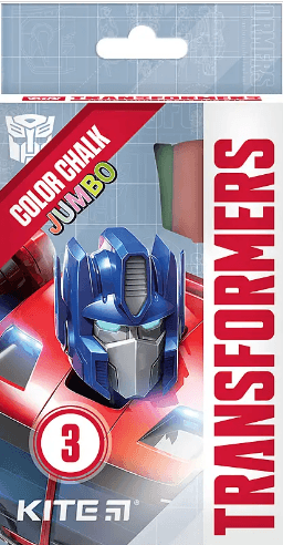 Крейда кольор. "Kite" №TF24-077 3кольор. Jumbo Transformers(20)(120)