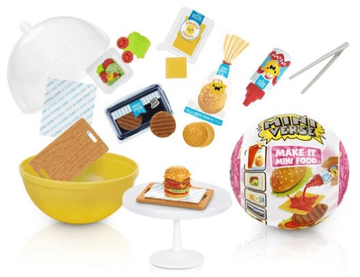Игровой набор "Miniverse" Mini Food 3-Создай ужин, в ассорт.,в дисплее№505419/КиддиСвит/